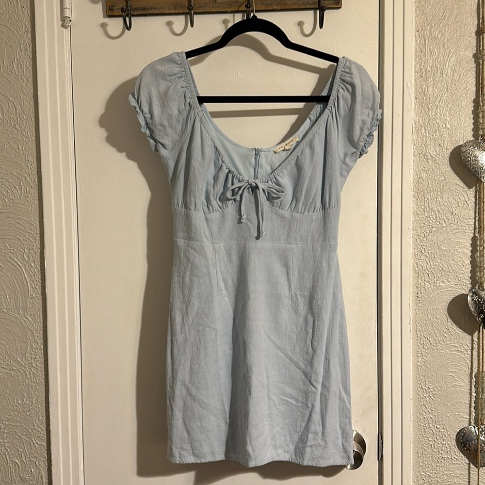 PacSun L.A. Hearts cute light blue dress Small